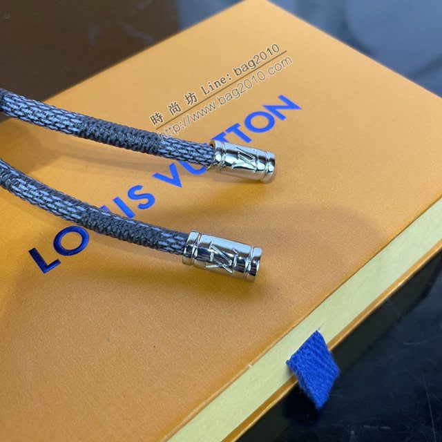 LOUIS VUITTON專櫃新款包包 路易威登LEATHER ROPE鑰匙扣 LV繩結包飾 M67224  ydh4059